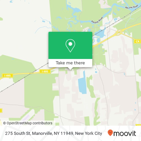 275 South St, Manorville, NY 11949 map