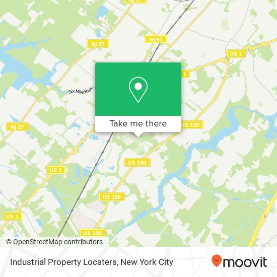 Mapa de Industrial Property Locaters