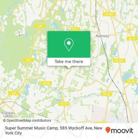 Super Summer Music Camp, 585 Wyckoff Ave map