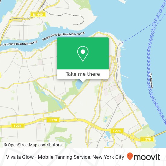 Mapa de Viva la Glow - Mobile Tanning Service