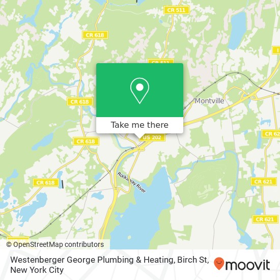 Mapa de Westenberger George Plumbing & Heating, Birch St