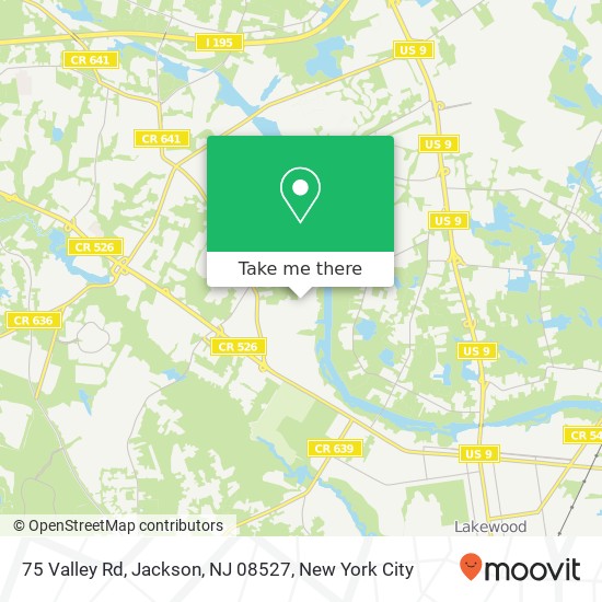 75 Valley Rd, Jackson, NJ 08527 map