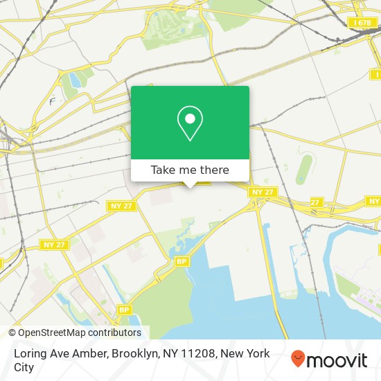 Loring Ave Amber, Brooklyn, NY 11208 map