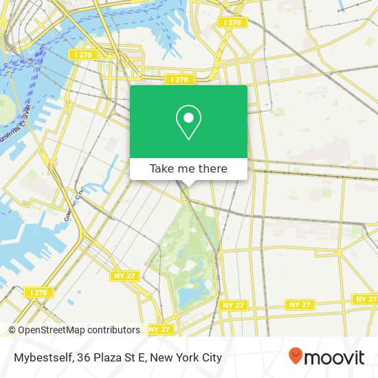 Mybestself, 36 Plaza St E map