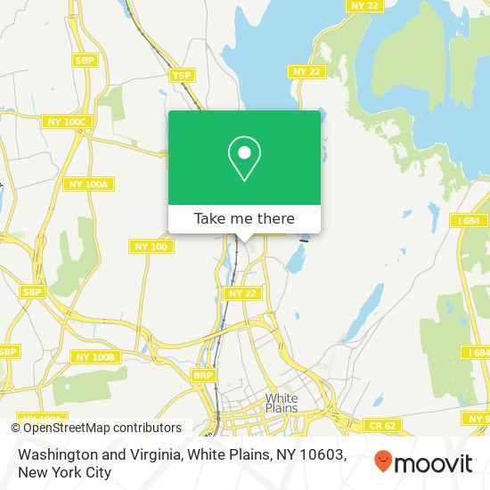 Washington and Virginia, White Plains, NY 10603 map