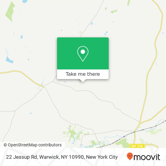 22 Jessup Rd, Warwick, NY 10990 map