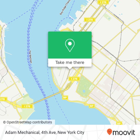 Mapa de Adam Mechanical, 4th Ave