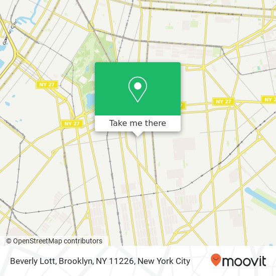 Beverly Lott, Brooklyn, NY 11226 map