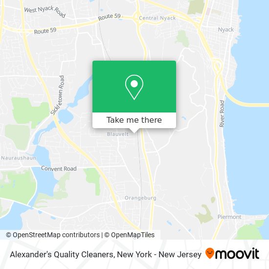 Alexander's Quality Cleaners map