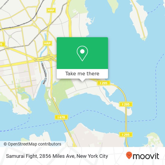 Samurai Fight, 2856 Miles Ave map