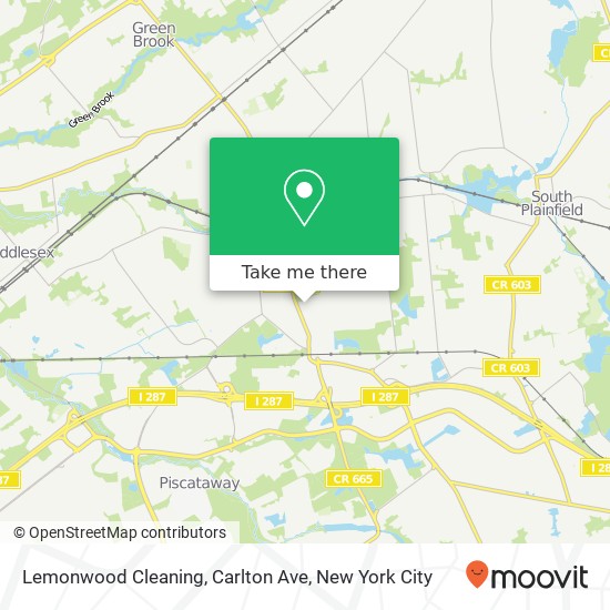 Lemonwood Cleaning, Carlton Ave map