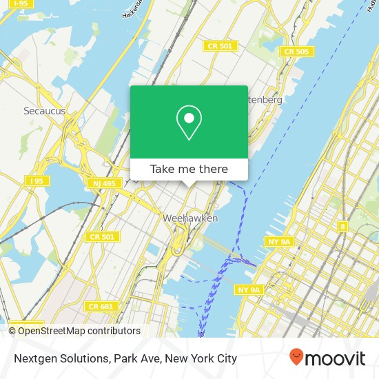 Nextgen Solutions, Park Ave map