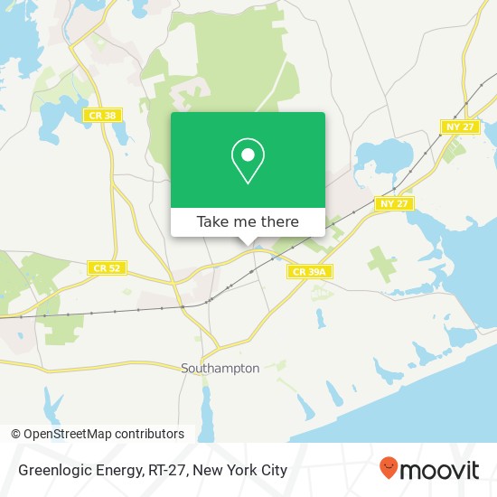 Mapa de Greenlogic Energy, RT-27