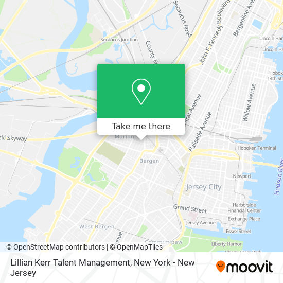 Mapa de Lillian Kerr Talent Management