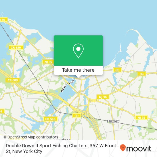 Double Down II Sport Fishing Charters, 357 W Front St map