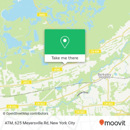 ATM, 625 Meyersville Rd map