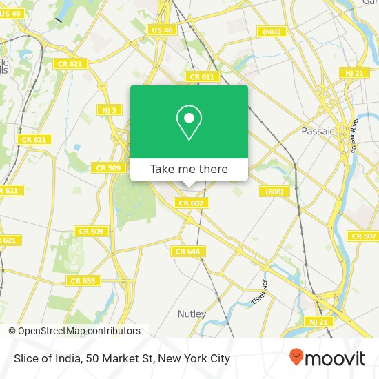 Mapa de Slice of India, 50 Market St