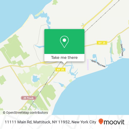 Mapa de 11111 Main Rd, Mattituck, NY 11952