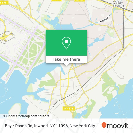 Mapa de Bay / Rason Rd, Inwood, NY 11096