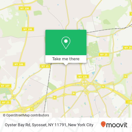 Oyster Bay Rd, Syosset, NY 11791 map