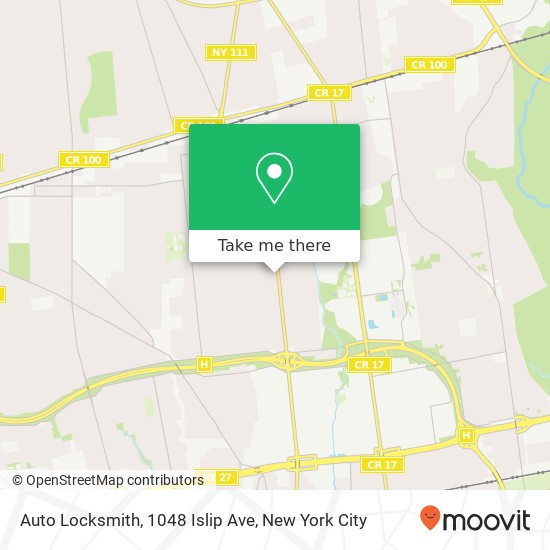 Auto Locksmith, 1048 Islip Ave map