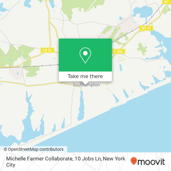 Michelle Farmer Collaborate, 10 Jobs Ln map