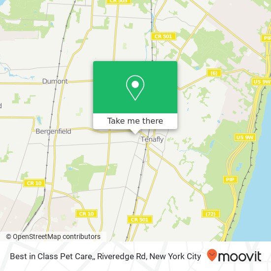 Best in Class Pet Care,, Riveredge Rd map