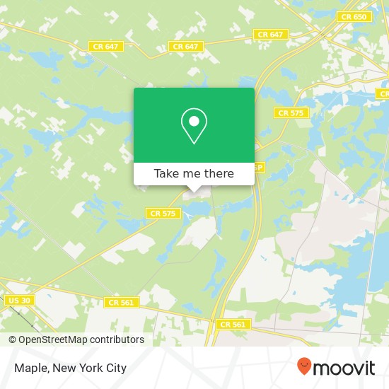Mapa de Maple