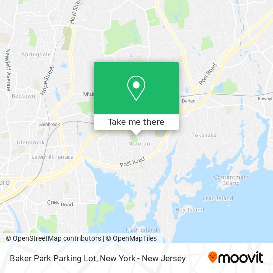 Mapa de Baker Park Parking Lot