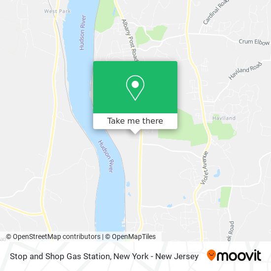 Stop and Shop Gas Station map