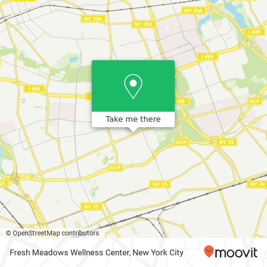 Fresh Meadows Wellness Center map
