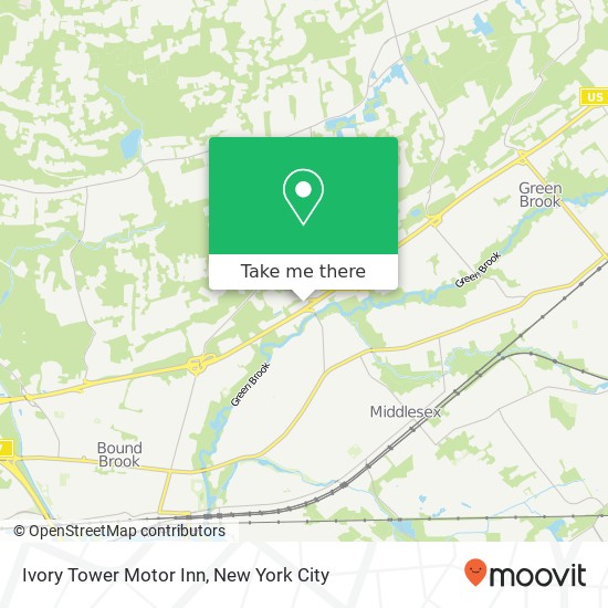 Ivory Tower Motor Inn map
