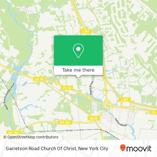 Mapa de Garretson Road Church Of Christ