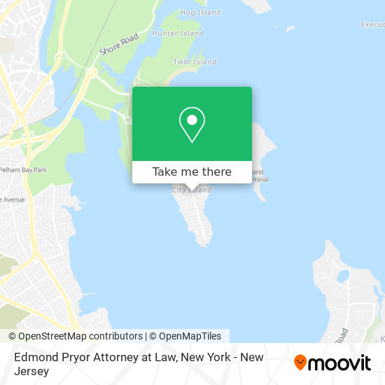 Edmond Pryor Attorney at Law map
