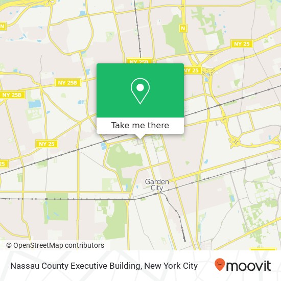 Nassau County Executive Building map