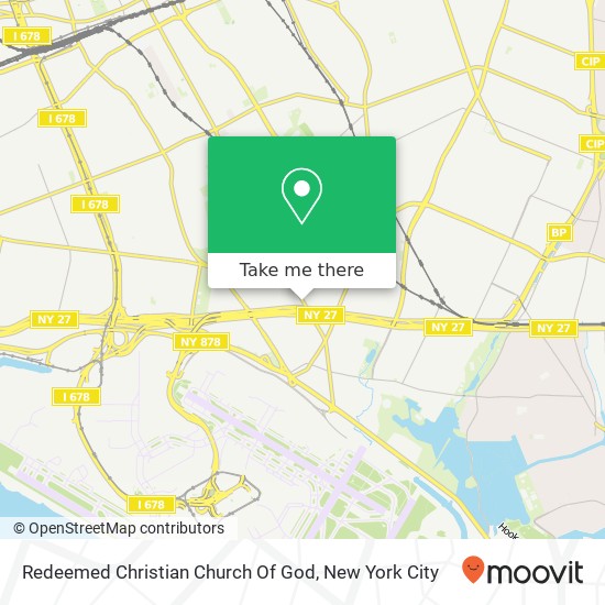 Redeemed Christian Church Of God map