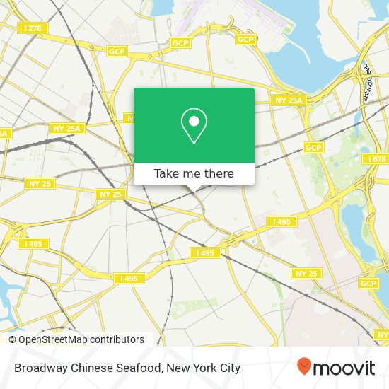 Mapa de Broadway Chinese Seafood