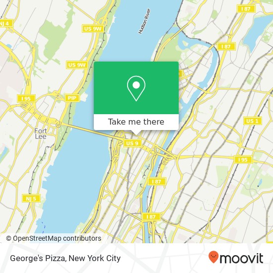Mapa de George's Pizza