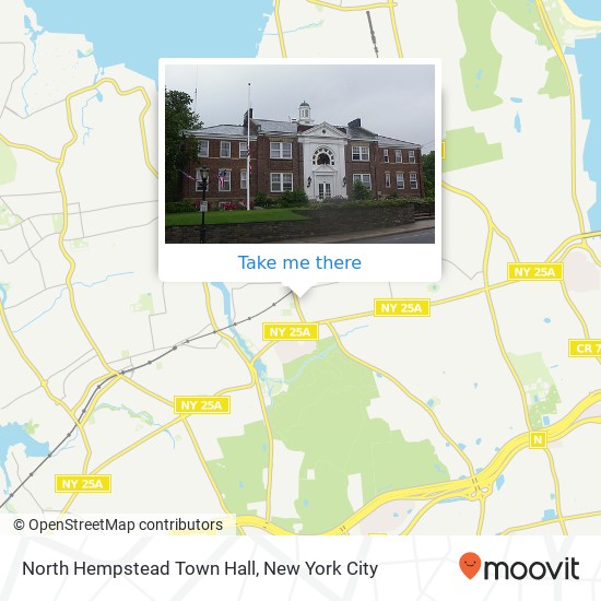 Mapa de North Hempstead Town Hall