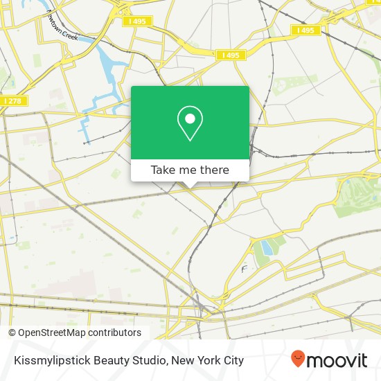 Kissmylipstick Beauty Studio map