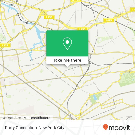 Mapa de Party Connection