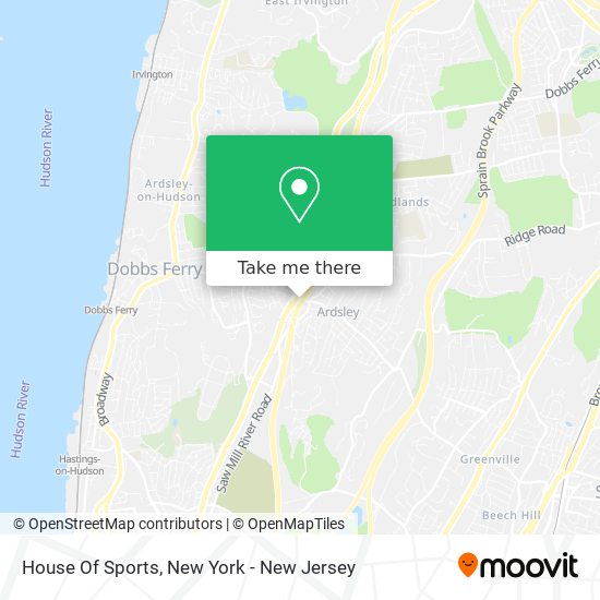House Of Sports map