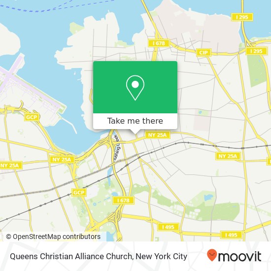 Queens Christian Alliance Church map