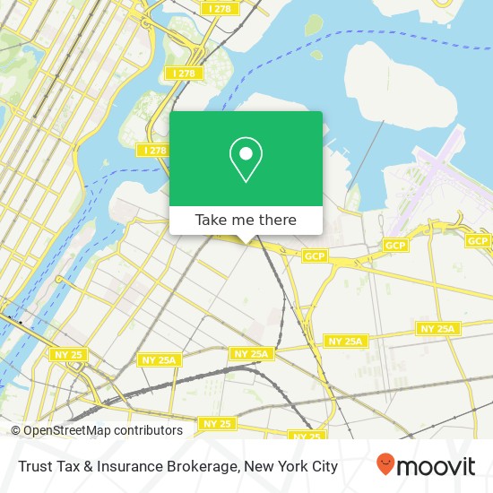 Trust Tax & Insurance Brokerage map