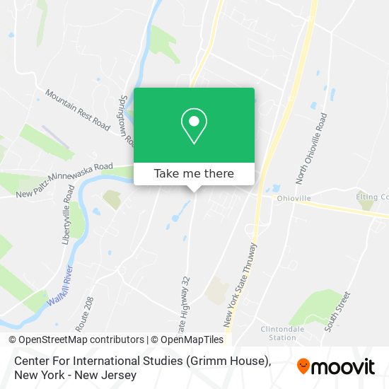 Center For International Studies (Grimm House) map