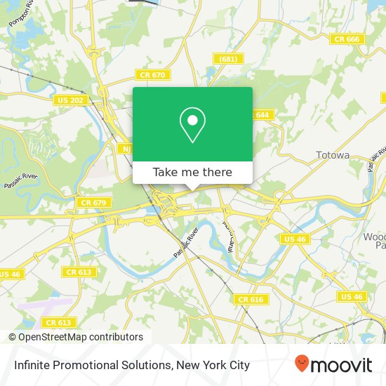 Infinite Promotional Solutions map