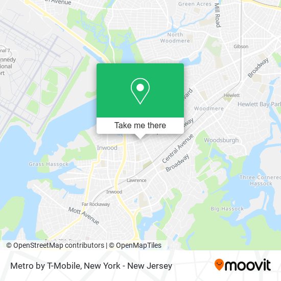 Metro by T-Mobile map