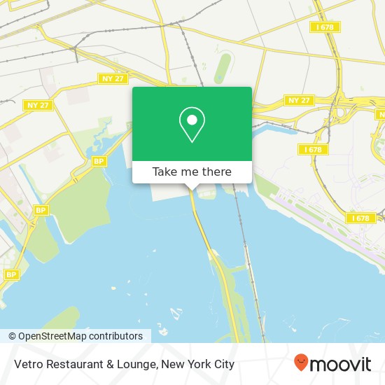 Vetro Restaurant & Lounge map