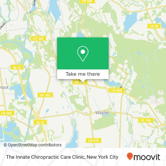 Mapa de The Innate Chiropractic Care Clinic