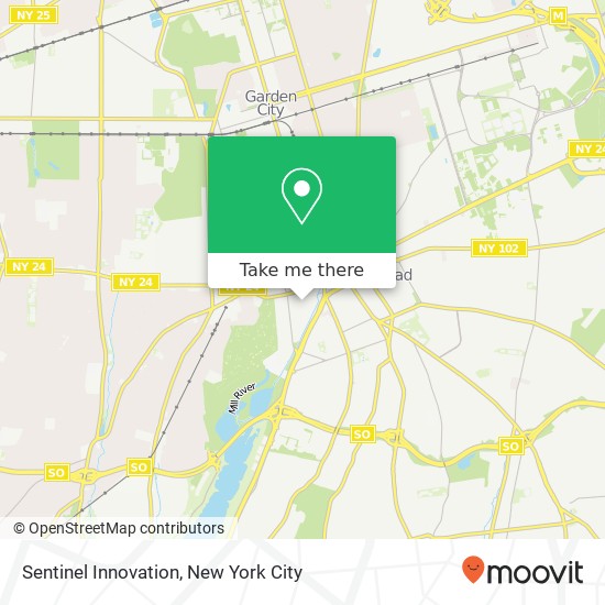 Sentinel Innovation map